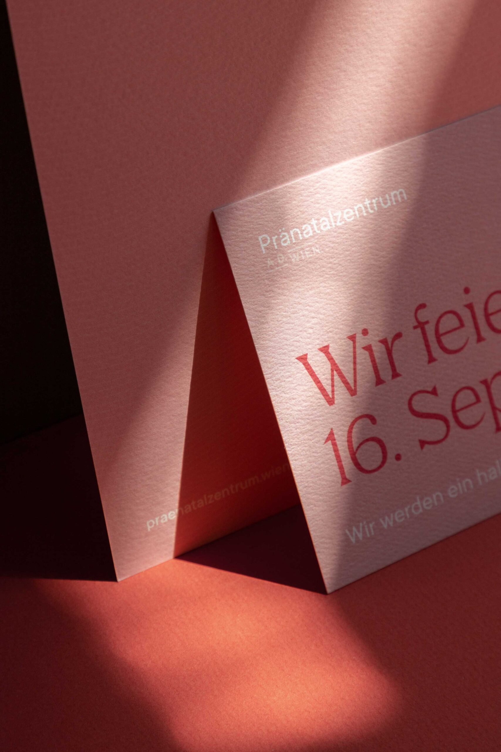 Print Design Pränatalzentrum Wien · Branding Agentur Wien