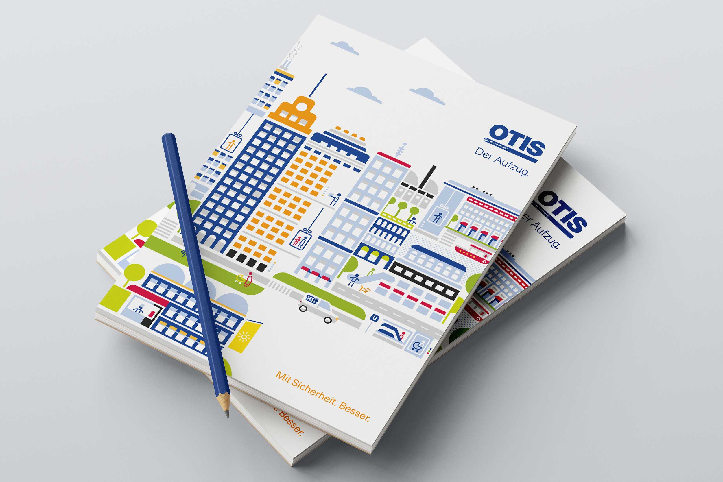 Brand Design Notizblock Otis · Branding Agentur Wien