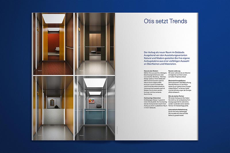 Editorial Design Otis · Branding Agentur Wien