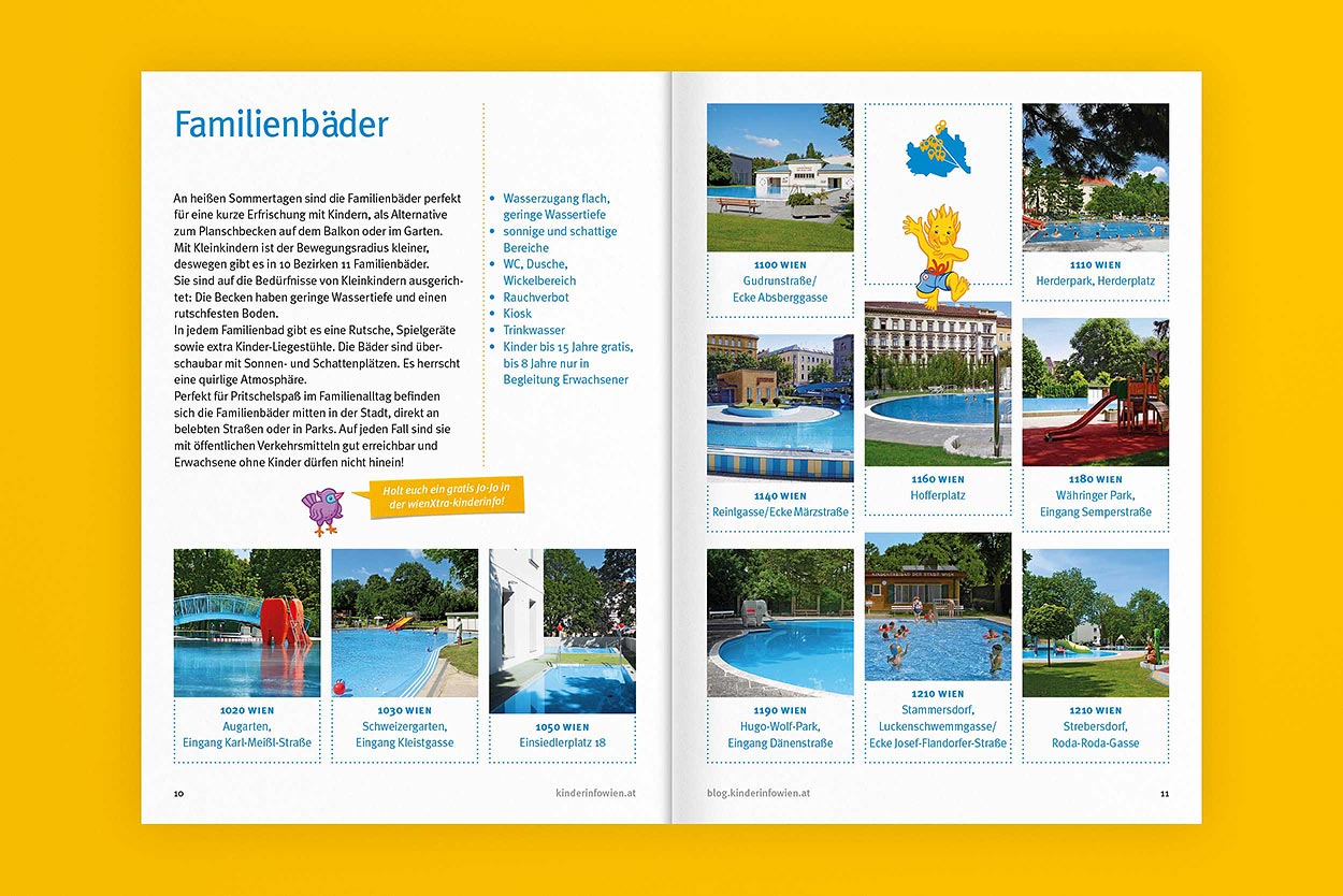 WienXtra Folder innen · Branding Agentur Wien