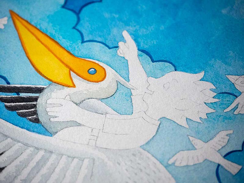 Illustration Kinderbuch WienXtra · Branding Agentur Wien